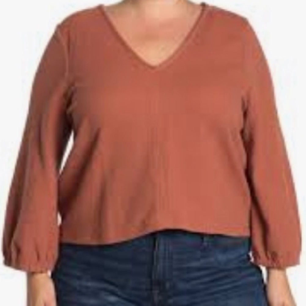 MADEWELL TEXTURE & THREAD  LONG SLEEVE TOP - Picture 2 of 15